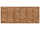 Garden Bar Table Natural 141 x 80.5 x 105 cm Solid Acacia Wood 901260