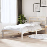 3101203 Bed Frame without Mattress Solid Wood 90x200 cm