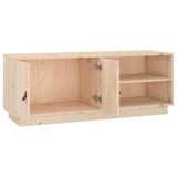 TV Cabinet 105x34x40 cm Solid Wood Pine 818220