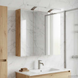 Bathroom Mirror Cabinet Artisan Oak 70 x 14.5 x 70 cm 889102
