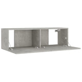 8 Piece TV Cabinet Set Concrete Grey Engineered Wood 3114225