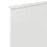 Headboard Gloss White Engineered wood 888478