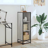 Book Cabinet Grey Sonoma 33.5x33x107.5 cm Engineered Wood 849157