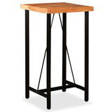 Bar Set 3 Pieces Solid Acacia and Reclaimed Wood 275128