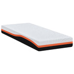 Mattress White and Grey 80 x 200 cm Gel Memory Foam 4106348