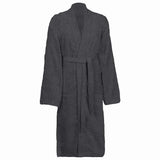 Bathrobe KINN Anthracite XXXL Cotton 4100864