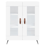 Highboard White 69.5x34x180 cm Engineered Wood 3198249