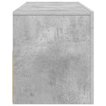 TV Cabinet with LED Lights Concrete Grey 120x35x40 cm 804314
