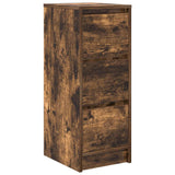 Sideboard Smoked Oak 29,5x34x76 cm Engineered Wood 861638