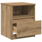 Bedside Cabinet Artisan Oak 40x40x50 cm Engineered Wood 856500