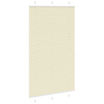 ZNTS Pleated Blind Cream 120x200 cm Fabric Width 119.4 cm Polyester 4015317