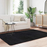 Shaggy Rug High Pile NAVARRA Black 130x200 cm Polyester 4102830