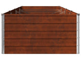 Raised Garden Bed Rusty 320 x 80 x 55 cm corton 8006424