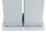Retractable Side Awning Cream 100x1000 cm 48473