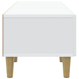 TV Cabinet with Drawer White 147 x 34.5 x 30 cm Engineered Wood 894705