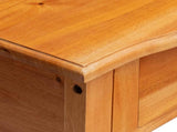 Console Table Natural 50.5 x 30 x 75.5 cm Solid Mahogany Wood 42009937