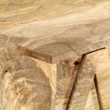 Alphabet Cabinet with 6 Drawers 120x35x79 cm Solid Mango Wood 247712