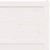 Barn Door White 100 x 2.5 x 208 cm Solid Pine Wood 42047136