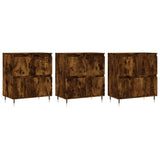 Sideboards 3 pcs Smoked Oak Engineered Wood 3190194