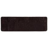 Rug Runner MARSA Anthracite 100 x 300 cm Polyester and PVC 42023178