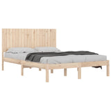 Bed Frame without Mattress 180x200 cm Super King Solid Wood 3104428