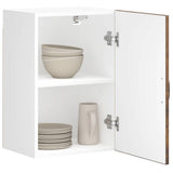 Kitchen Wall Cabinet Lucca Smoked Oak Engineered Wood 853792