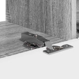 TV Wall Cabinet Grey Sonoma 98 x 31 x 29.5 cm Engineered Wood 892241