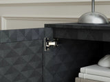 Modern Sideboard, Freestanding Sideboard Storage Cabinet with Adjustable Shelf and 2 Doors for T3398P342994