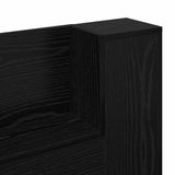 Headboard Black Oak 120 x 15 x 103.5 cm Engineered Wood 886264