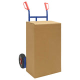 Extendable Hand Trolley Blue and Red 57 x 46 x 113 cm Steel 4019014