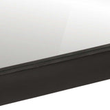 Bathroom Mirror 55x1x60 cm Glass and Solid Wood Mango 358567