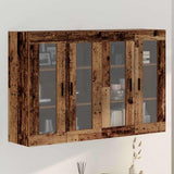 Wall Mounted Cabinets 2 pcs Old wood 69.5 x 34 x 90 cm 3394581