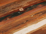 Square Table Top 70x70 cm 25-27 mm Solid Reclaimed Wood 286059