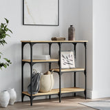 Console Table Sonoma Oak 80x29x75 cm Engineered Wood 834076