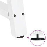Coffee Table Legs A-Shaped 2 pcs White 40x cm Steel 4012813