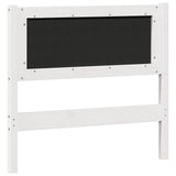 Headboard Other White and light grey 90 cm Solid pine wood 879033