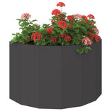 Planter Black 90 x 45 x 50 cm Steel 883710