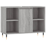 3 Piece Bathroom Furniture Set Grey Sonoma Engineered Wood 3190297