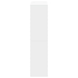 Bookcase White 100x33x135 cm Engineered Wood 3309384