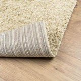Shaggy Rug PAMPLONA High Pile Modern Gold 140x200 cm 375345