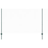 Welded Wire Fence 100 x 1.4 m PVC-Coated Steel Green 3336796