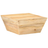 Coffee Table V-shape 66x66x30 cm Solid Mango Wood 320387