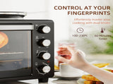 28L Mini Oven with 2 Hot Plates, Countertop Toaster Oven, Grill, Roast, Bake, Boil, with Timer, T3398P344222