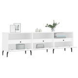 TV Cabinet White 150x30x44.5 cm Engineered Wood 831292