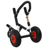 SUP Trolley for Surfboard Foldable 45 kg Aluminium 94871