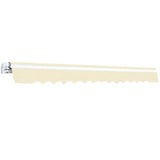 Folding Awning Manual Operated 400 cm Cream 275572