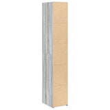 Highboard Grey Sonoma 30x41x185 cm Engineered Wood 846416