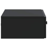 Wall-Mounted Side Table Black 59 x 34.5 x 17 cm Engineered Wood 897976