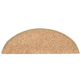 Stair Mats 30 pcs 56x17x3 cm Gold Half Round 3365808