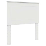 Headboard Gloss White 100 cm Engineered Wood 887675